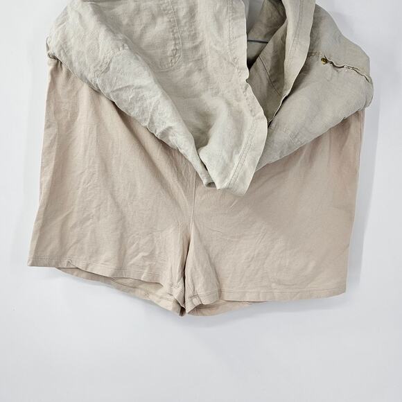 COMPANY ELLEN TRACY 100% Linen Skort Womens Size Extra Large XL - Picture 4 of 5